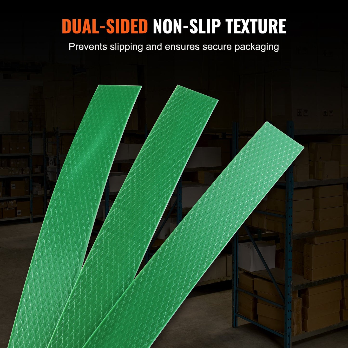 Förpackning Polyester PET-bandningsrulle 0,63" x 0,03" x 4000' bandingrem