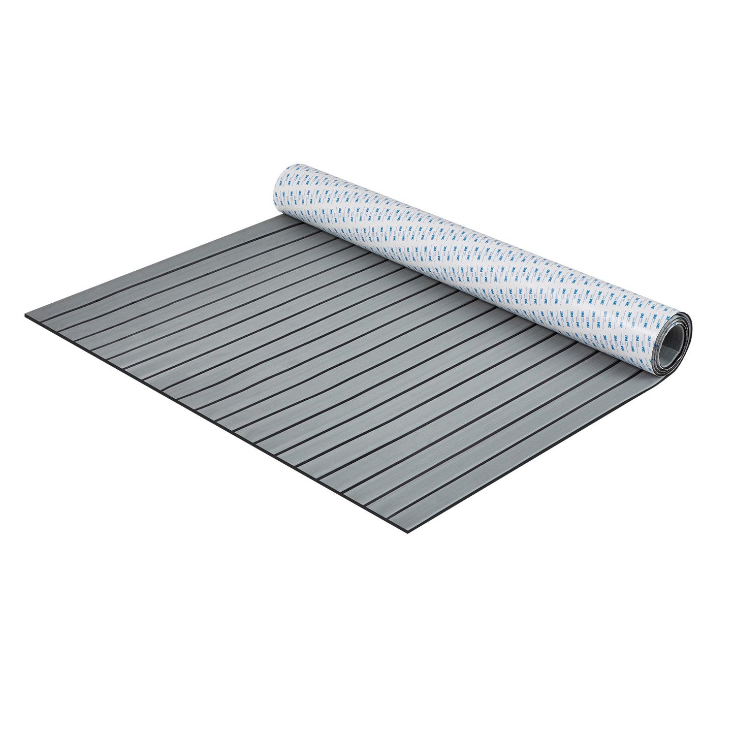 Boat Flooring, EVA Foam Boat Decking 94,5" x 45,7", halkfritt självhäftande golv, 29,9 kvm marinmatta för båtar, yacht, ponton, kajaktäck
