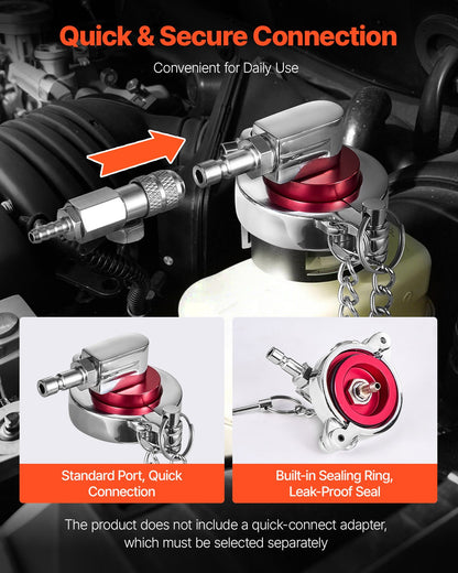 12pcs Brake Master Bleeder Kit Brake Bleeder Adapter Set for Most Vehicles