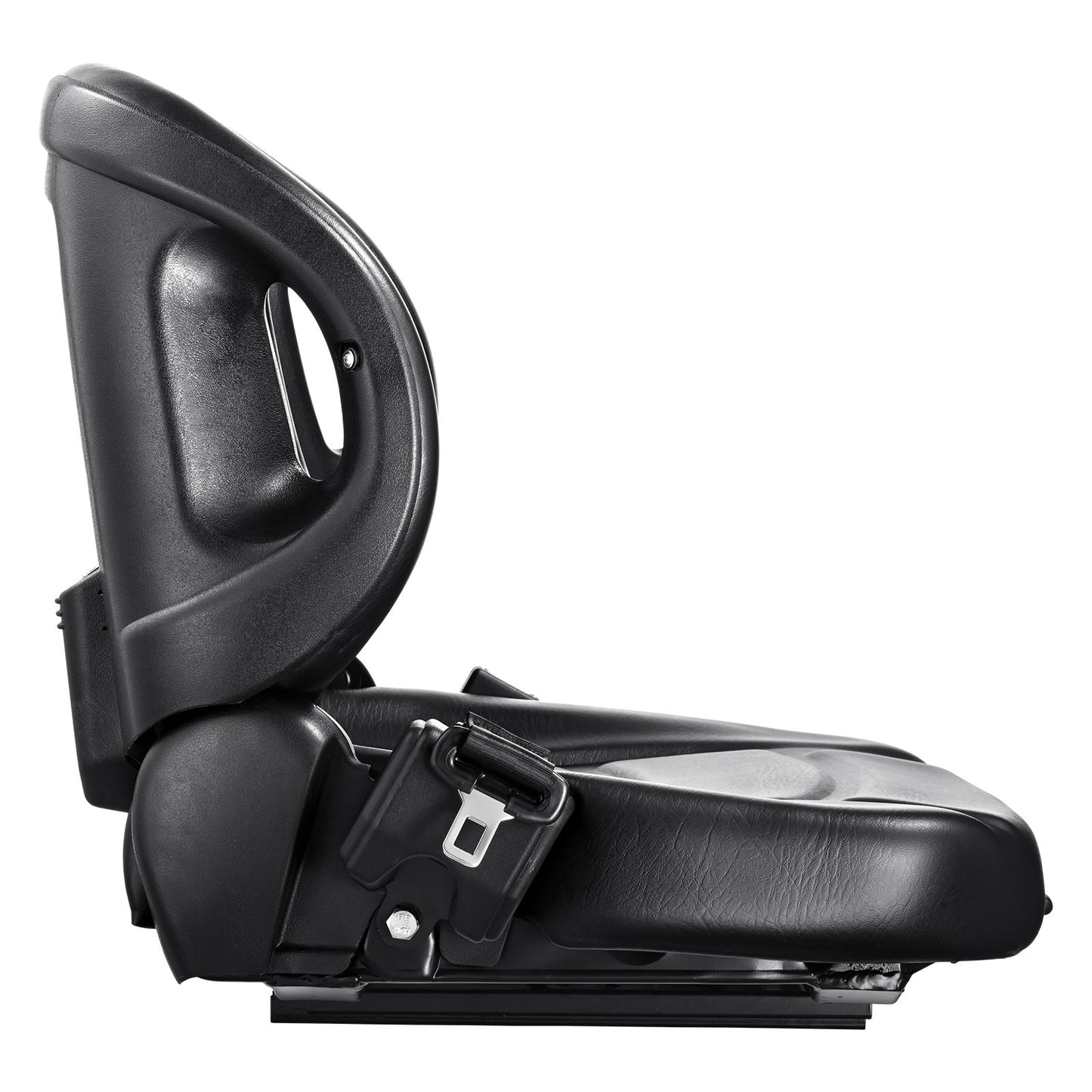 Universal forklift seat, tractor seat with adjustable back angle, micro switch and seat belt, wrap-around forklift seat for tractor loader excavator