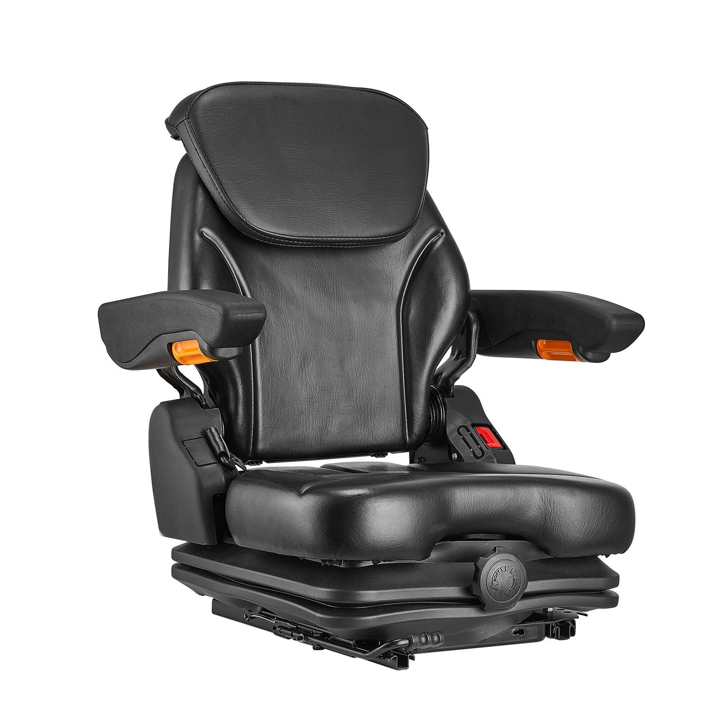Forklift seat Folding tractor suspension seat Adjustable back and headrest