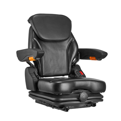 Forklift seat Folding tractor suspension seat Adjustable back and headrest