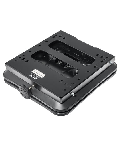 Seat suspension kit without slide track fits lawn mowers with forklift