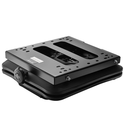 Seat suspension kit without slide track fits lawn mowers with forklift