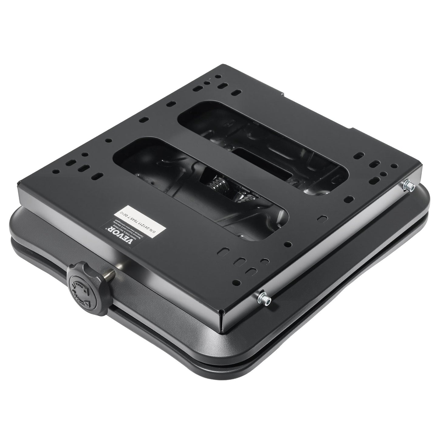 Seat suspension kit without slide track fits lawn mowers with forklift