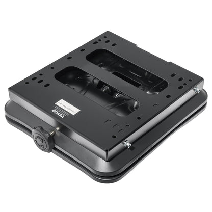 Seat suspension kit without slide track fits lawn mowers with forklift