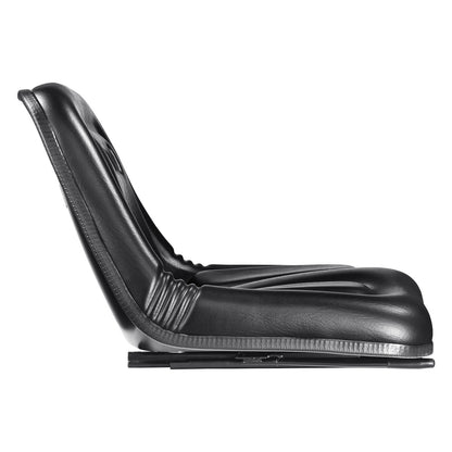 Universal Tracor-säte, gräsklipparsäte med mikrobrytare och dräneringshål, 6,3-13,4 tums förlängt spår Traktorsäte för traktorlastargrävmaskin