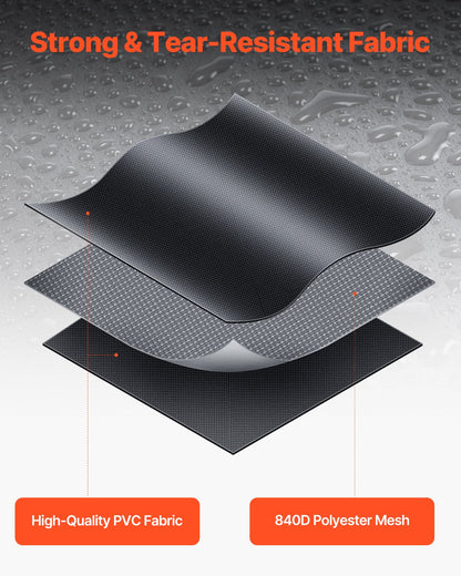 Car Rooftop Cargo Carrier Bag 20 Kubikfot 840D PVC Car Roof Bagageväska