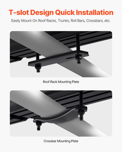 4.5 Gal Roof Rack Water Tank Portable Water Tank with Splash Guard Panel