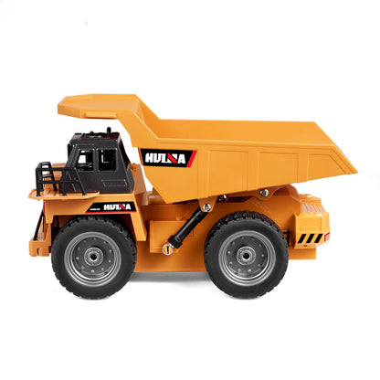 RC Fjärrkontroll Dumper Leksak Konstruktion Fordon Leksak 9CH 1:18 Skala