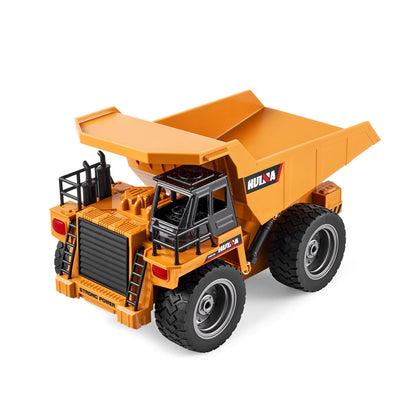 RC Fjärrkontroll Dumper Leksak Konstruktion Fordon Leksak 9CH 1:18 Skala