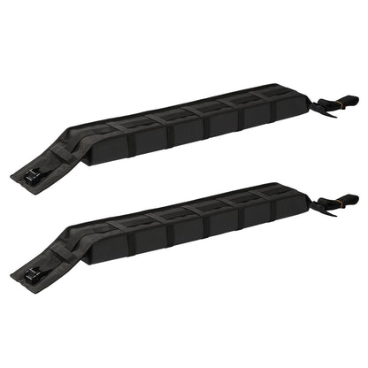 Soft Roof Rack Pads 33in 176lbs Lastkapacitet för kajak Kanot Surfboard Bagage