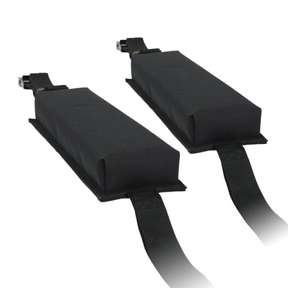 Soft Roof Rack Pads 15.5 Inch 176lbs Load Capacity for Kayak Surfboard