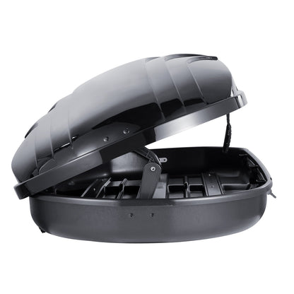 Rooftop Cargo Carrier 11 Cubic Feet Luggage Storage Box ABS for SUVs Cars