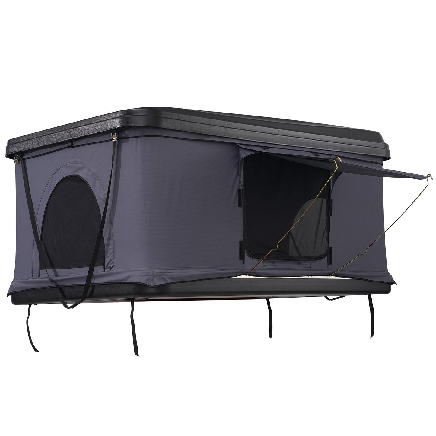 Rooftop tent hard shell 2-3 people waterproof for jeep SUV truck with ladder