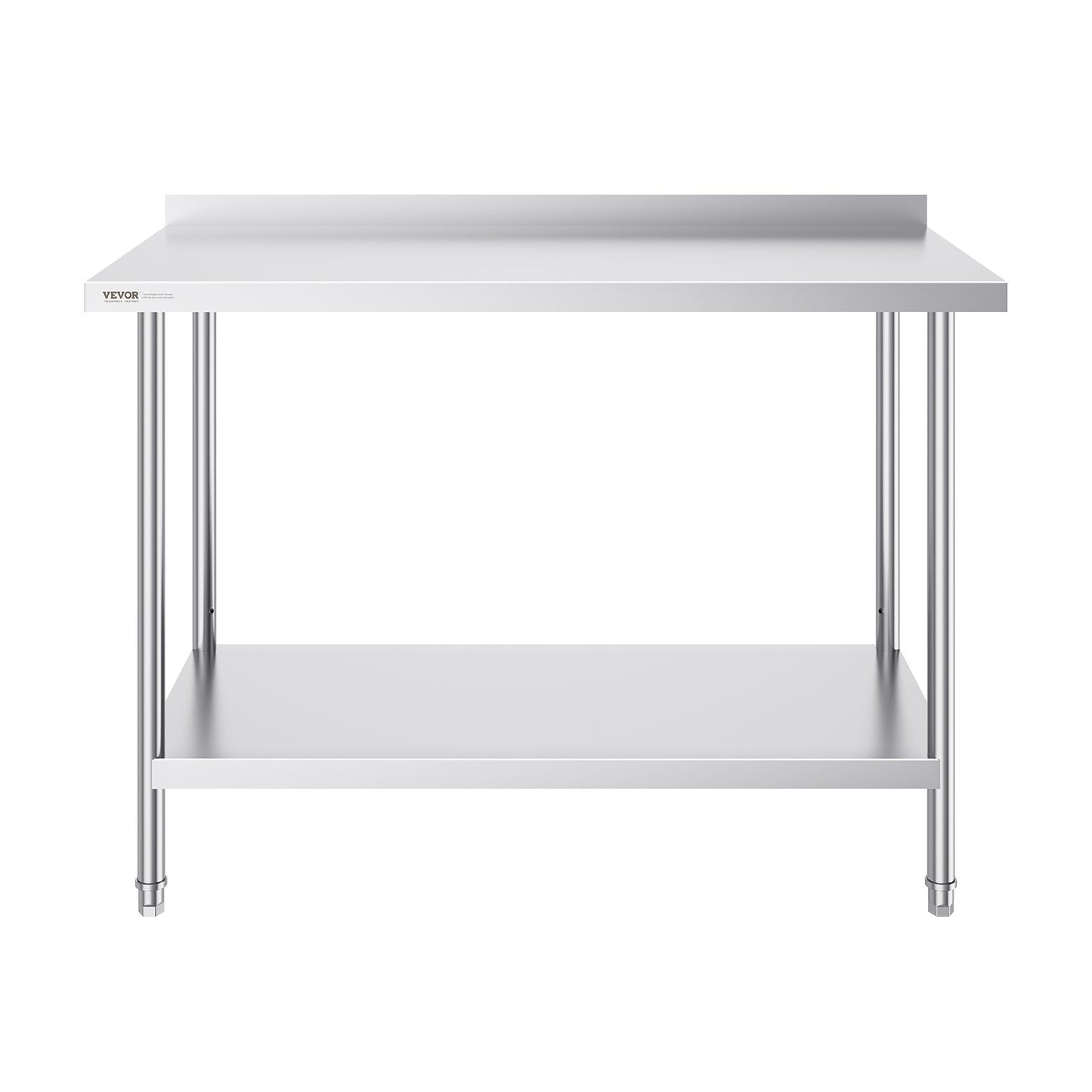 Arbetsbord i rostfritt stål Kommersiella kök Arbetsbord för matlagning 24"x48