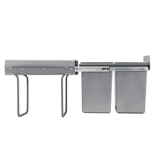 Double 20Lx2 Pull Out Waste Bin Under Cabinet Kitchen Waste Bin | EU