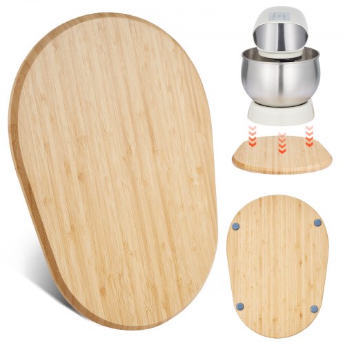 Mixerknopf, oval, 15,7 x 11,1 Zoll, für kippbaren 5,5-8-Qt-Standmixer