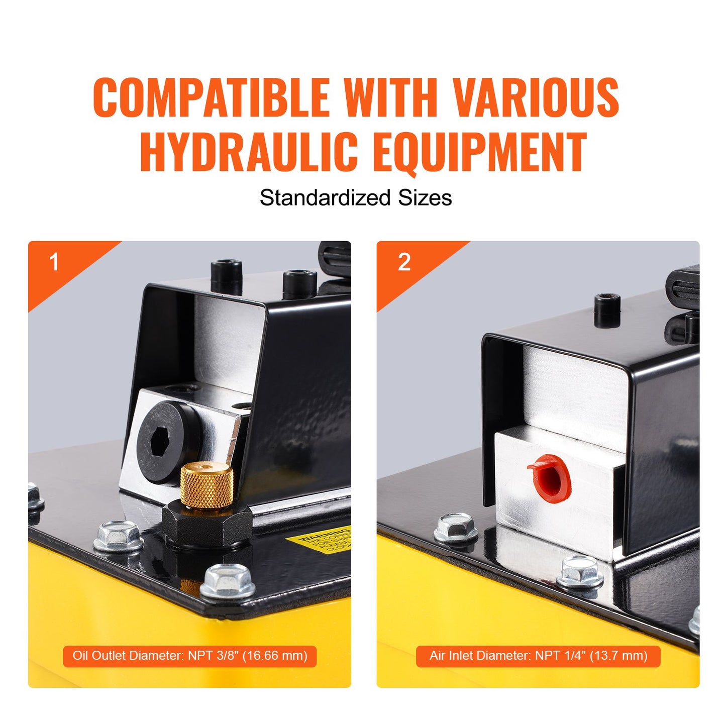 Air Hydraulic Pump Ram Machine Pump 10,000 PSI Air Over Hydraulic Pump