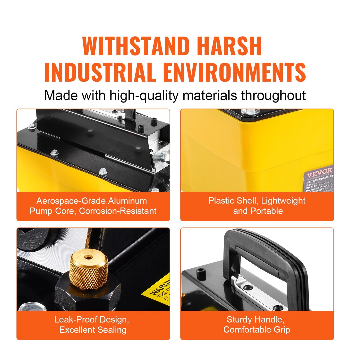 Air Hydraulic Pump Ram Machine Pump 10,000 PSI Air Over Hydraulic Pump