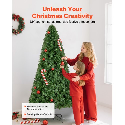 Julgran, 1,8 m konstgjord julgran, kompletta julgranar med 1250 grenar och robust metallbas för hemmafest, kontorsdekoration |  EU