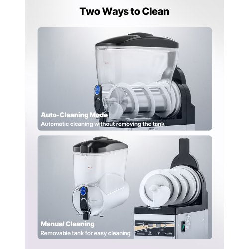 Commercial Slush Machine 15L Margarita Smoothie Freezer Drink Machine | EU