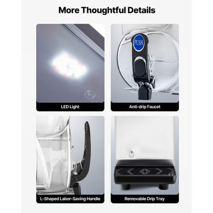 Commercial Slush Machine 15L Margarita Smoothie Freezer Drink Machine | EU