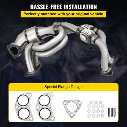 Exhaust Manifold Gasket Exhaust Manifold Bolts for 06-10 Subaru Forester Impreza