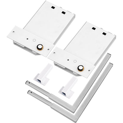 Murphy Assembly Wall Springs Mechanism Heavy Duty Support Hardware DIY Kit for Queen Twin Size Bed (Horizontal), White
