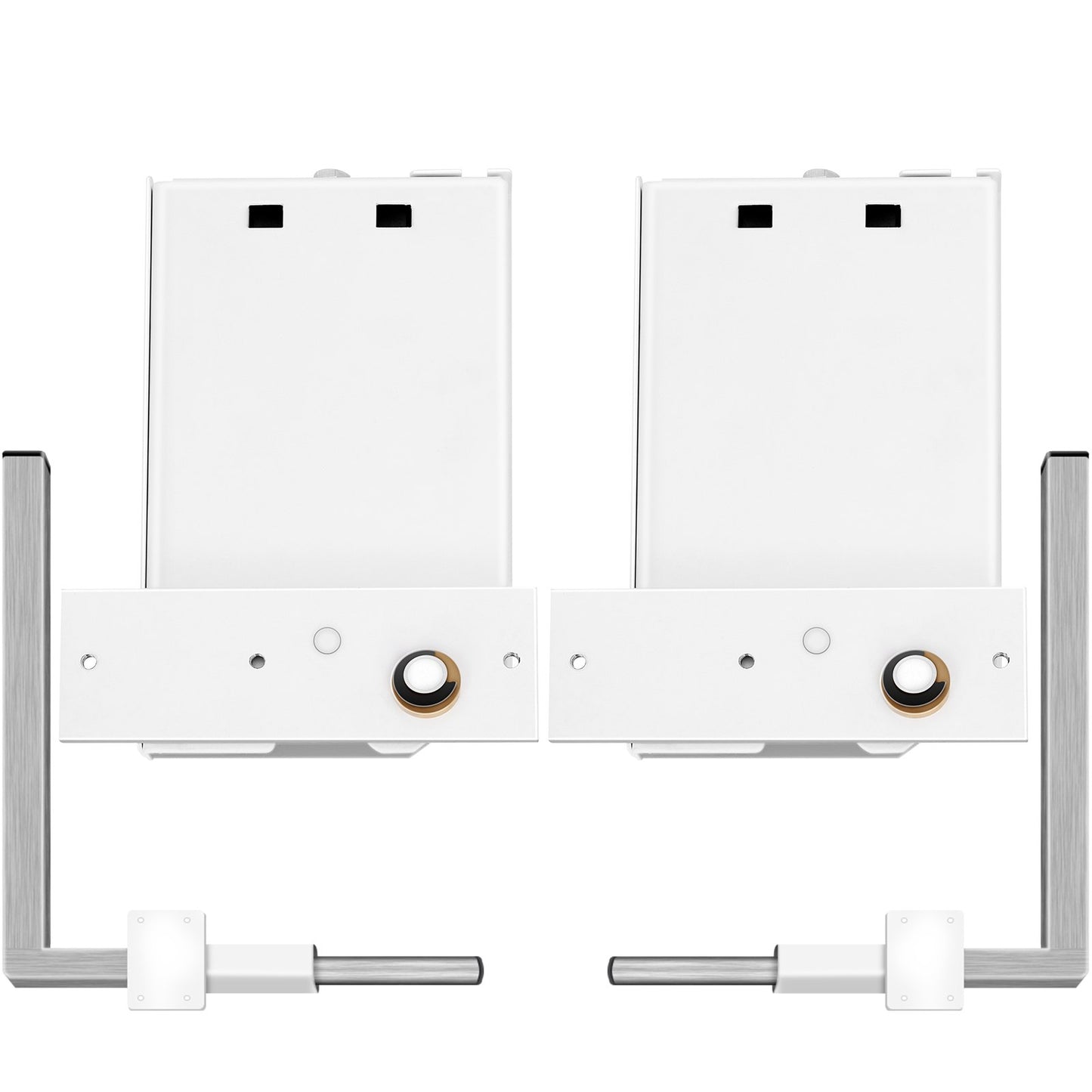 Murphy Assembly Wall Springs Mechanism Heavy Duty Support Hardware DIY Kit for Queen Twin Size Bed (Horizontal), White