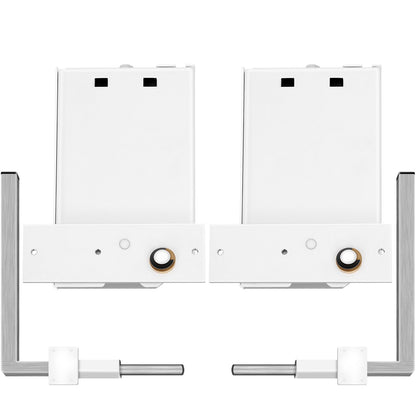 Murphy Assembly Wall Springs Mechanism Heavy Duty Support Hardware DIY Kit for Queen Twin Size Bed (Horizontal), White