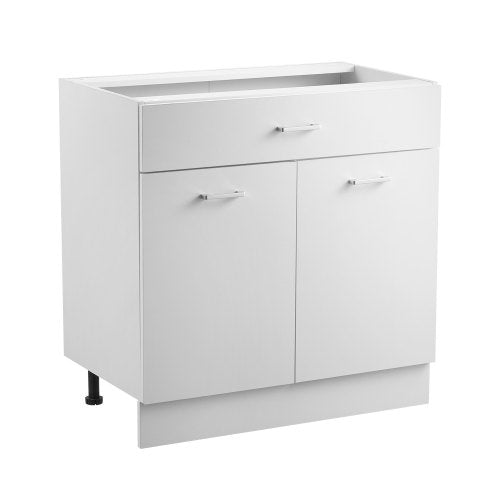 Shaker-underskåp 86 cm B x 43 cm D x 81 cm H Monteringsklart med låda |  EU