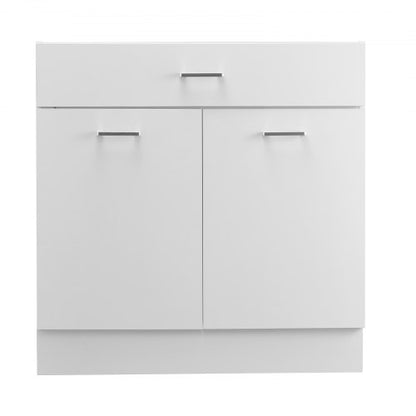 Shaker-underskåp 86 cm B x 43 cm D x 81 cm H Monteringsklart med låda |  EU