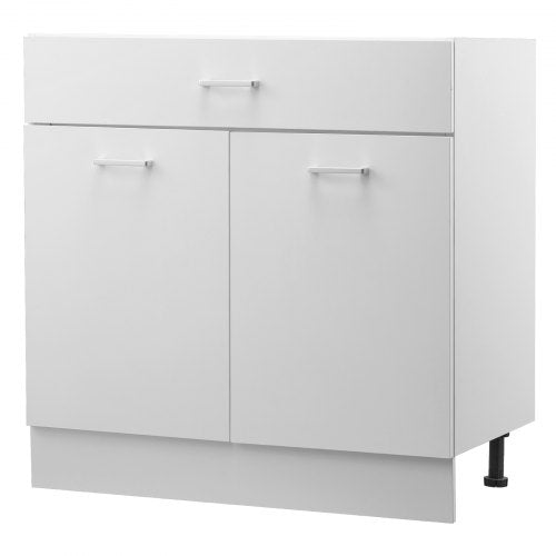 Shaker-underskåp 86 cm B x 43 cm D x 81 cm H Monteringsklart med låda |  EU
