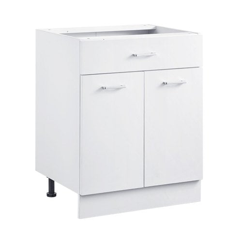 Shaker-underskåp 61 cm B x 43 cm D x 81 cm H Monteringsklart med låda |  EU