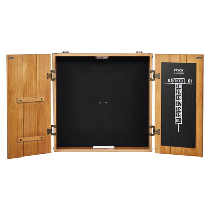 Massivträ Dartboard Cabine Officiell storlek (Darttavla ingår ej)