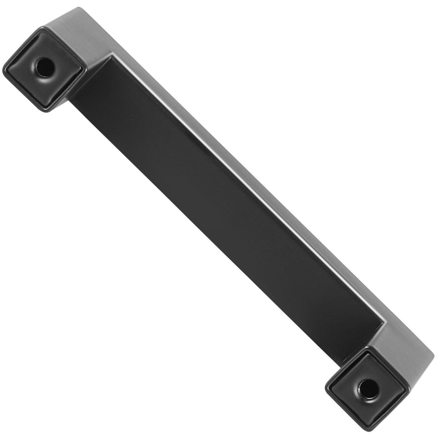 30er-Pack Schrankgriffe, 76 mm Mittenabstand, schmaler quadratischer Schubladengriff für Küchenschränke, Edelstahl, moderne Türgriffe für Küchenschränke, Badezimmer, Bar, Hardware, Mattschwarz