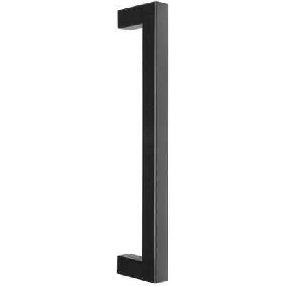 30-pack skåpdrag, 6,3 tum/160 mm Center till Center Slim Square Köksskåp Låda, rostfritt stål Modernt köksskåp Dörrhandtag för kök Badrum Bar hårdvara Mattsvart