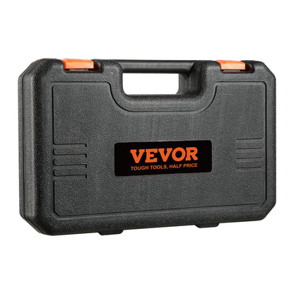 1/2" Drive Impact Socket Set, 23-Piece Socket Set SAE（7/16" -1")&amp; Metric（13-24mm）6 Points Cr-V Alloy Steel for Car Repair with Ratchet Handle Rugged Construction Storage Case