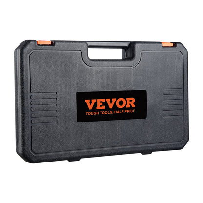 1/2" Drive Impact Socket Set, 33-piece Socket Set SAE 3/8"-1" and metric 10-24mm, 6-point Cr-V alloy steel for automotive repair, easy-to-read size markings, Robust construction, Includes storage case