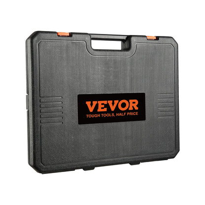 1/2" Drive Impact Socket Set, 65 delars Socket Set SAE 3/8" till 1-1/4" och metriskt 10-24 mm, 6-punkts Cr-V legerat stål för bilreparationer, lättlästa storleksmärkningar, robust konstruktion, förvaringsväska