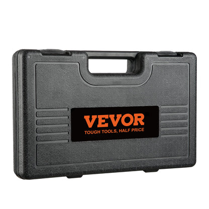 3/8" Drive Impact Socket Set, 48 delars Socket Set SAE （5/16" -3/4"） & Metrisk （8-22mm）6 Points Cr-V Drive Extension Bar Universal Joint & Power Drill Adapter Inkluderar förvaringsväska