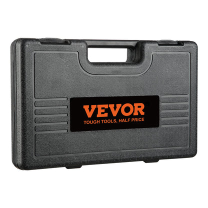 1/2" Drive Deep Impact Socket Set, 34st Socket Set Metriskt (8-36mm) 6 Point Cr-MO legerat stål för bilreparation, robust konstruktion, inkluderar kraftig förvaringsväska