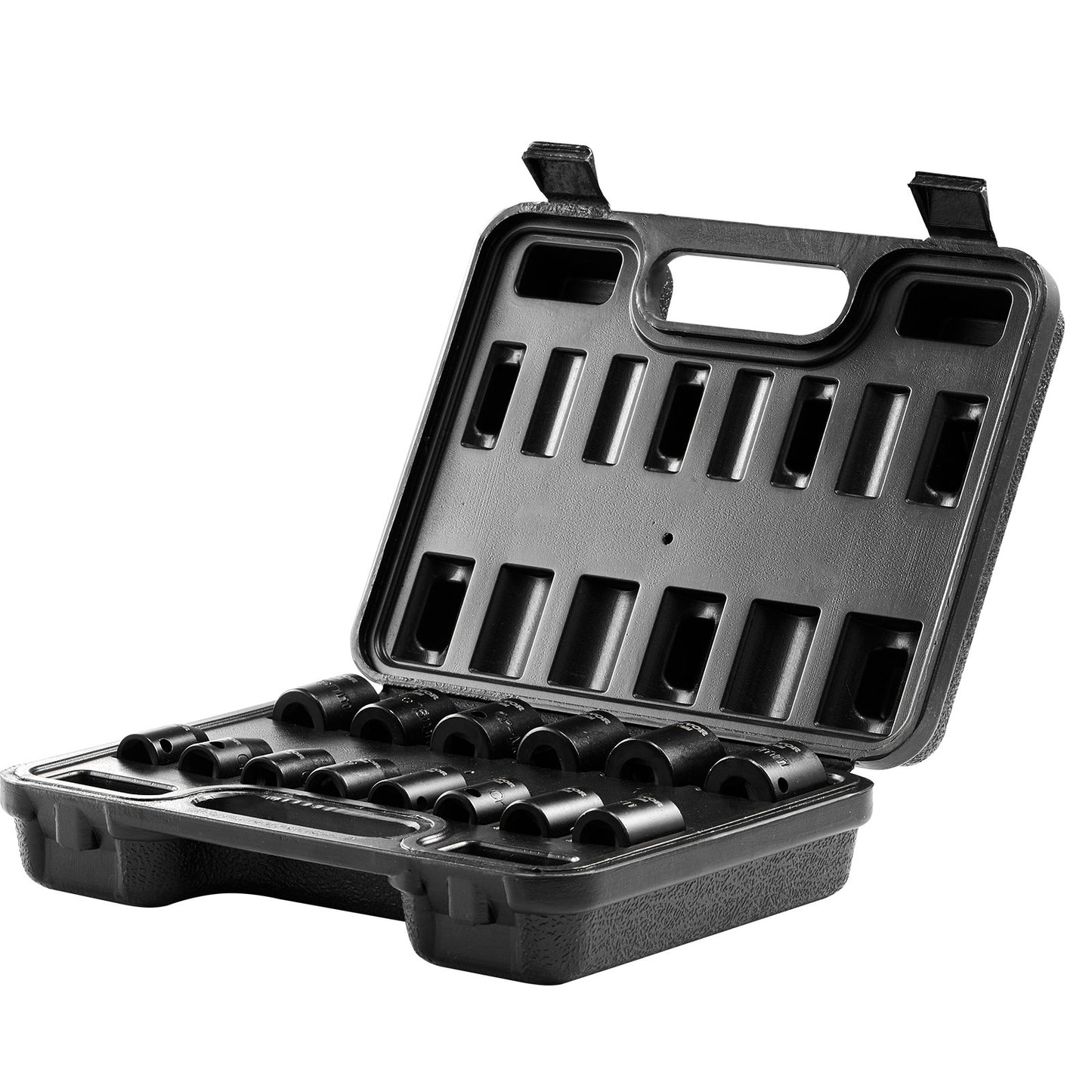 Schlagschrauber-Set, 14-teilig, 6-Punkt-Bits, 3/8-Zoll-Antrieb, Ratschen-Werkzeugsatz, Koffer