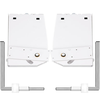 Murphy Assembly Wall Springs Mechanism Heavy Duty Support Hardware DIY Kit for King Queen Bed (Vertical), White