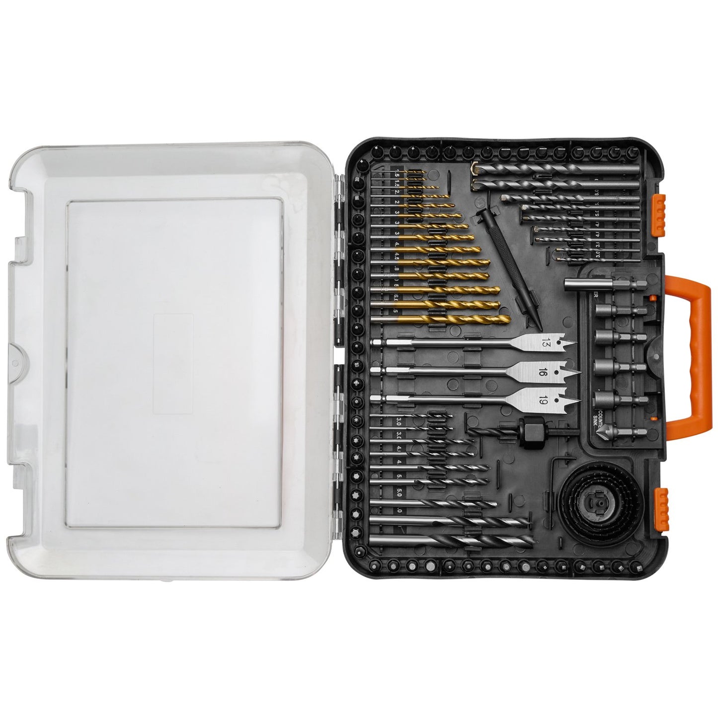 Drill Bit Set 100 Pcs Screwdriver Bit Set with Carrying Case Multifunction