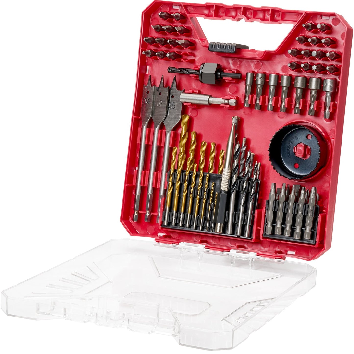 Drill Bit Set 70 Pcs Screwdriver Bit Set with Carrying Case Multifunction