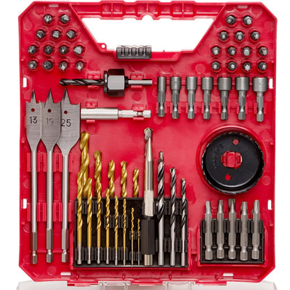 Drill Bit Set 70 Pcs Screwdriver Bit Set with Carrying Case Multifunction