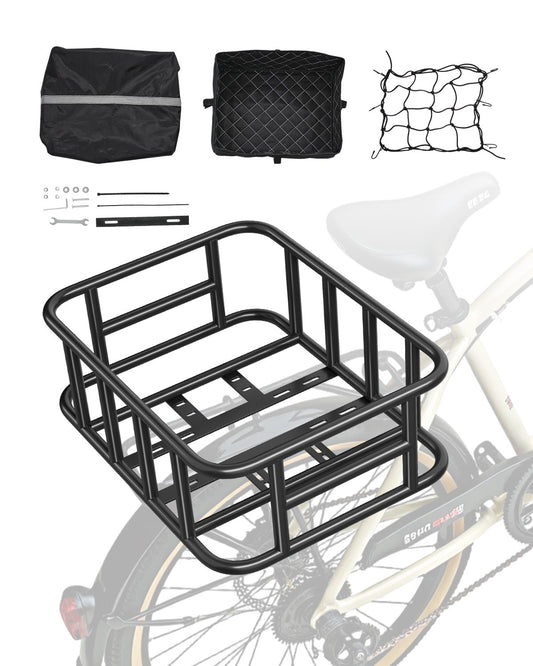 Bakre Cykelkorg Medium Cykelkorg Cargo Net Regntätt överdrag Liner