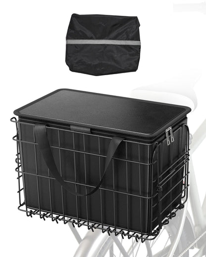 Bakre cykelkorg Vikbar cykelkorg Cargo Net Liner Vattentätt överdrag